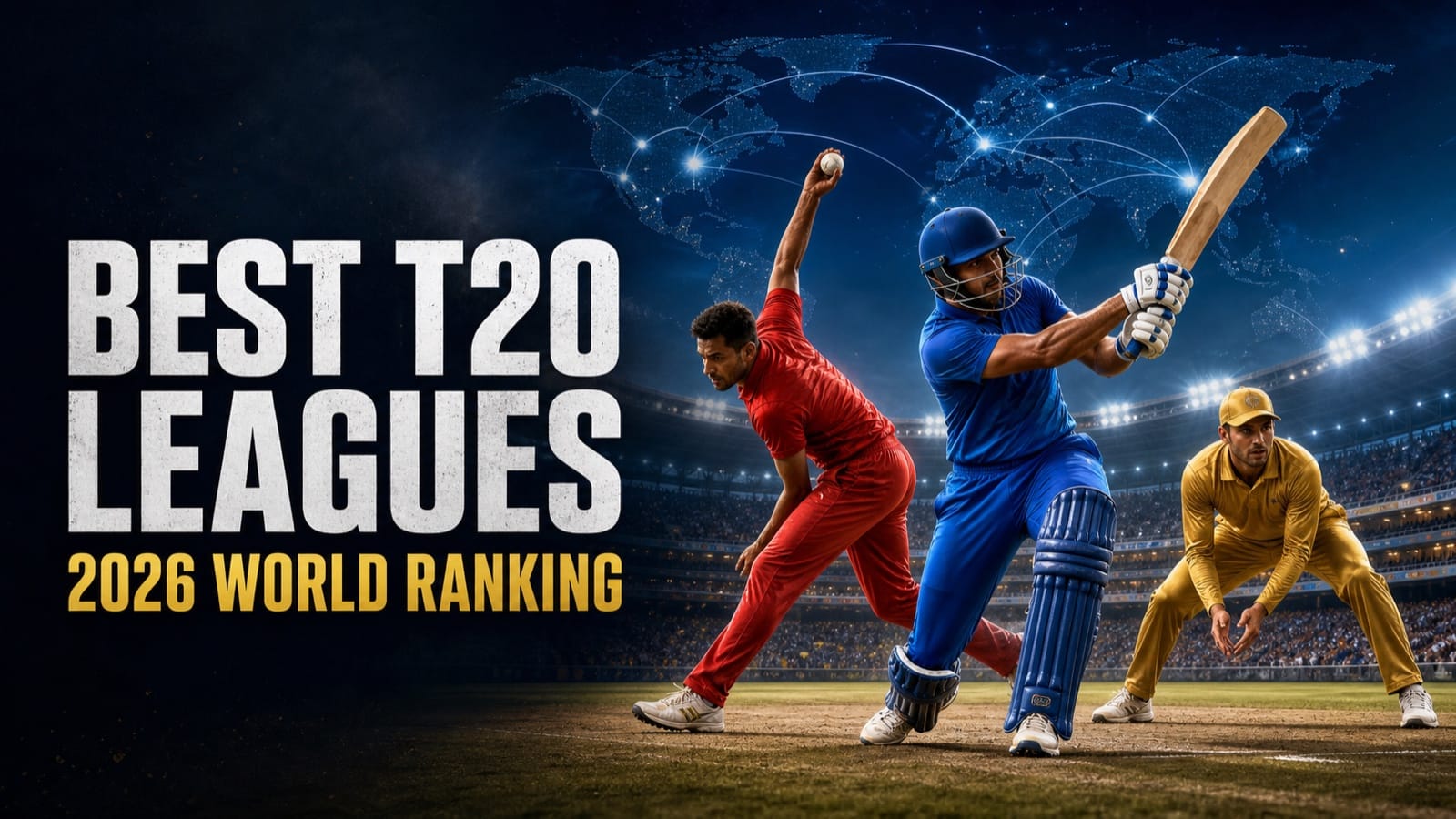 Best T20 cricket leagues in the world 2026 ranking featured image
